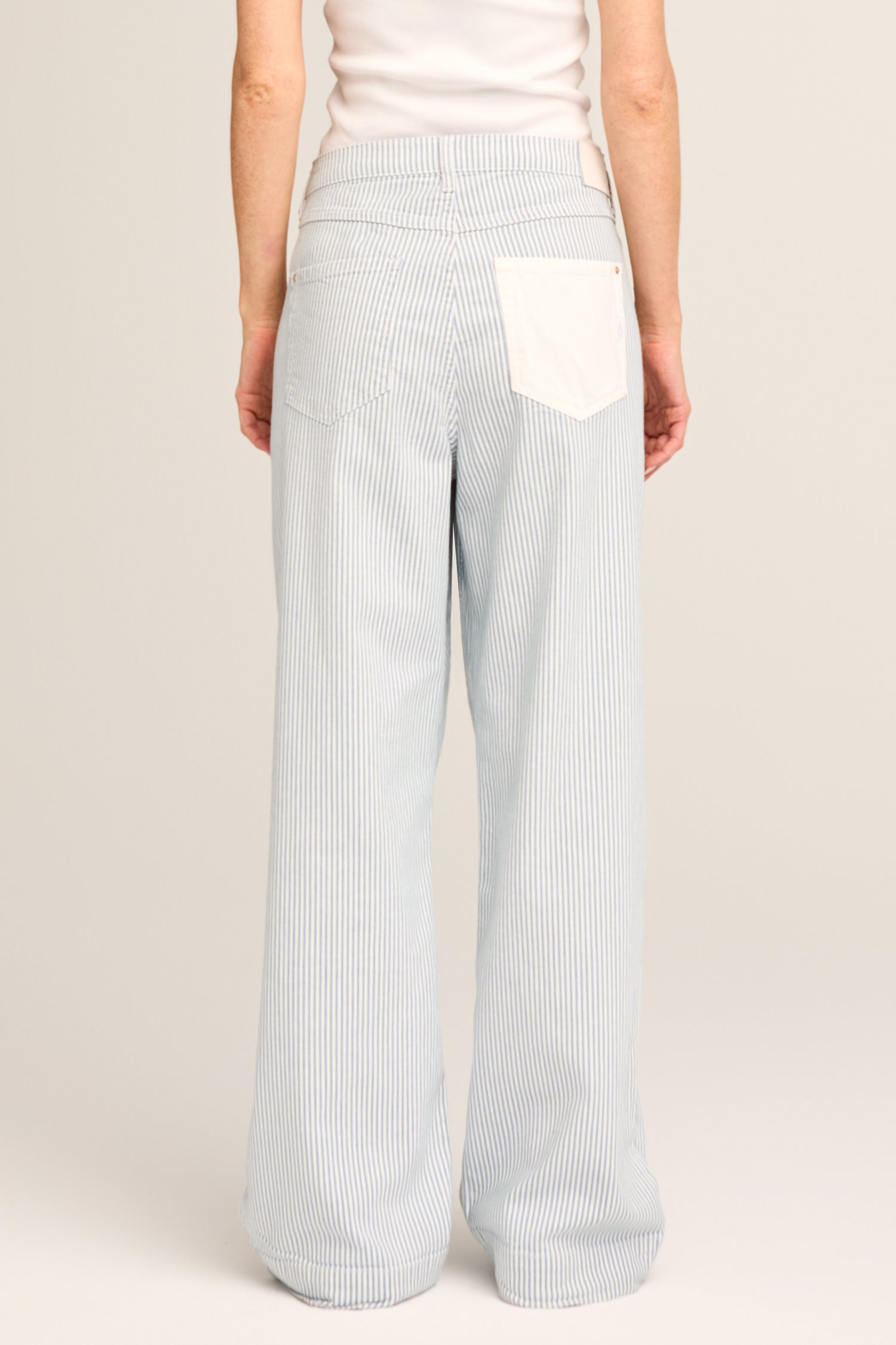 Judy wide leg - seaside stripes