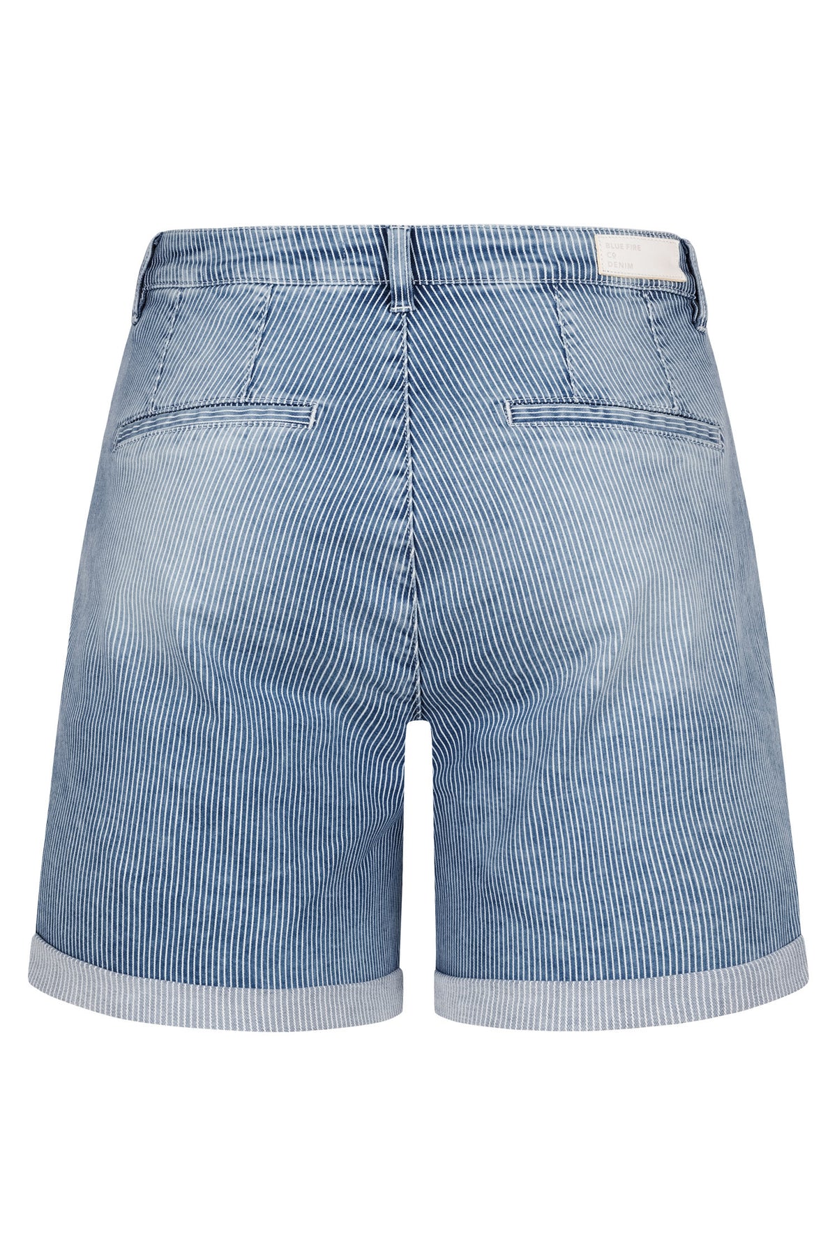 Chino shorts - sunset stripes