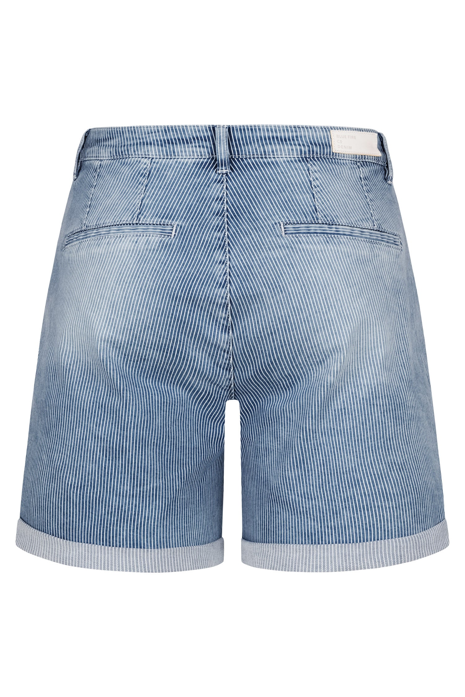 Chino shorts - sunset stripes