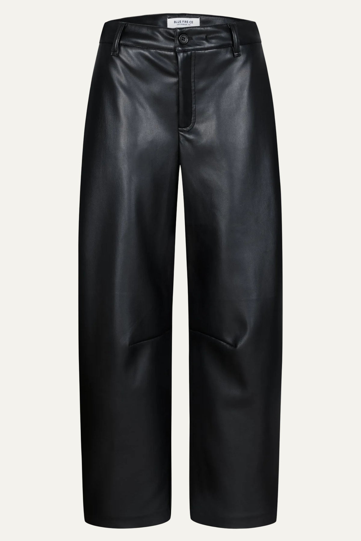 Zoe barrel fit - black leather