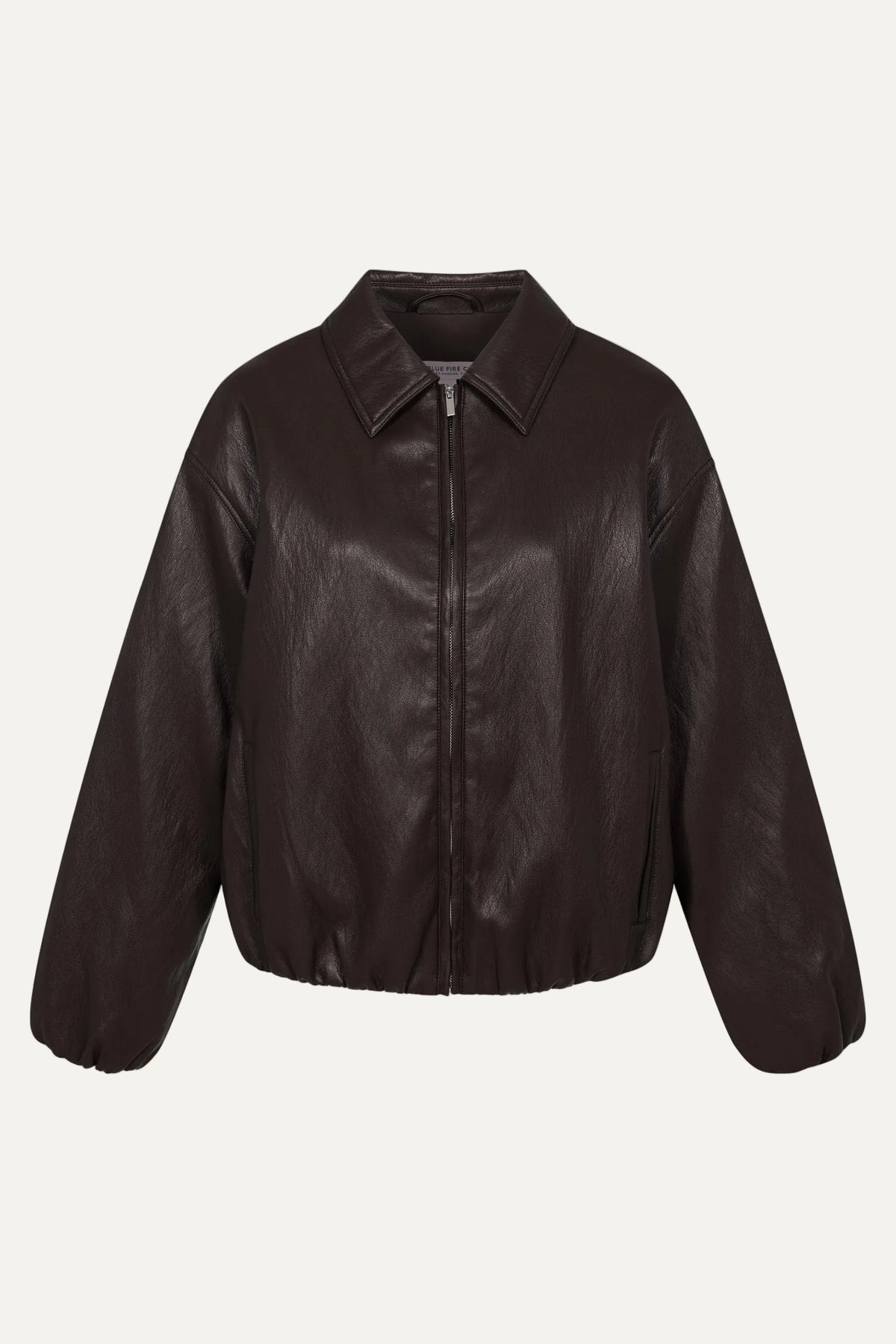 Brooke bomber jacket - chocolate leather