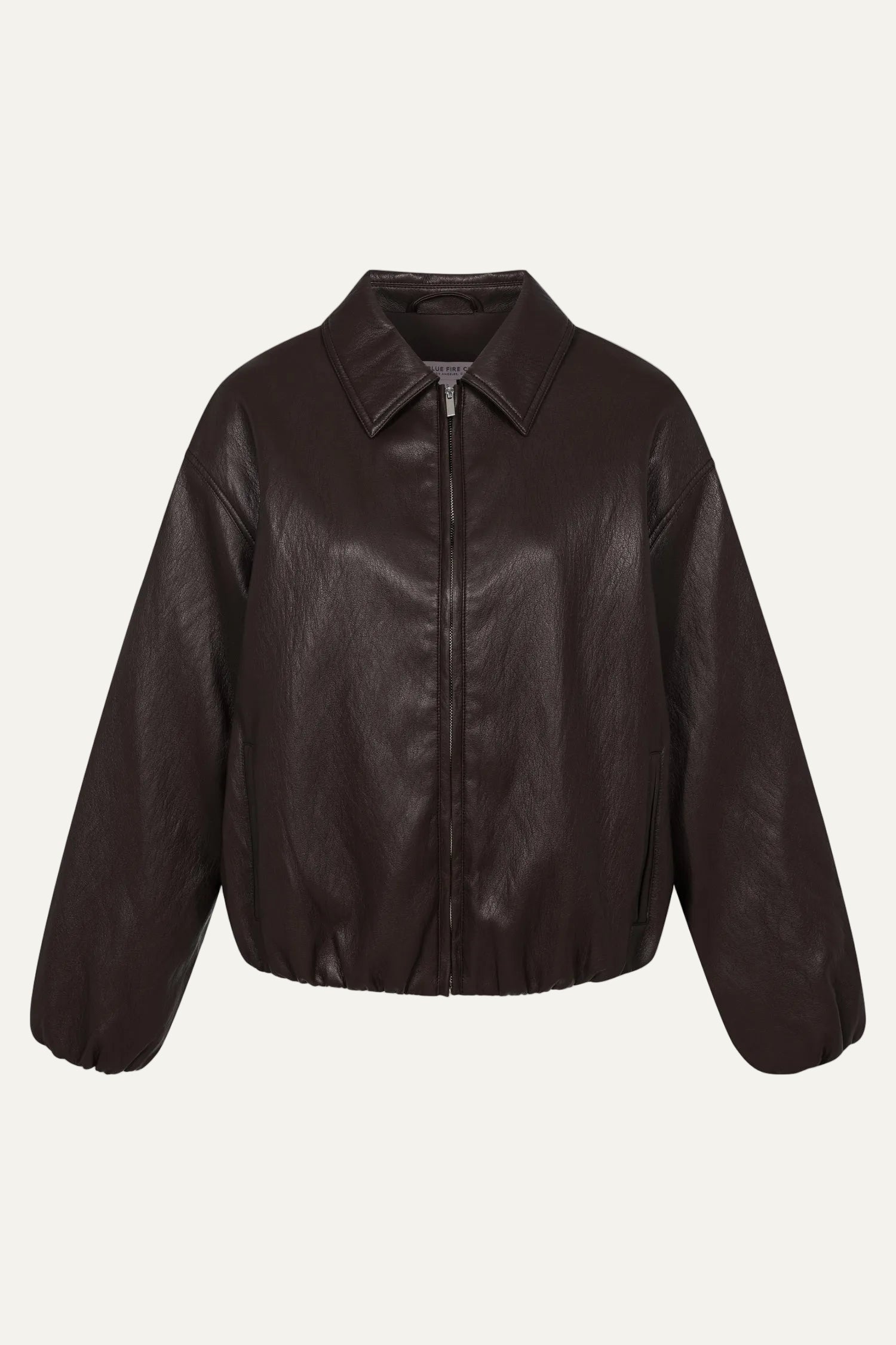 Brooke bomber jacket - chocolate leather