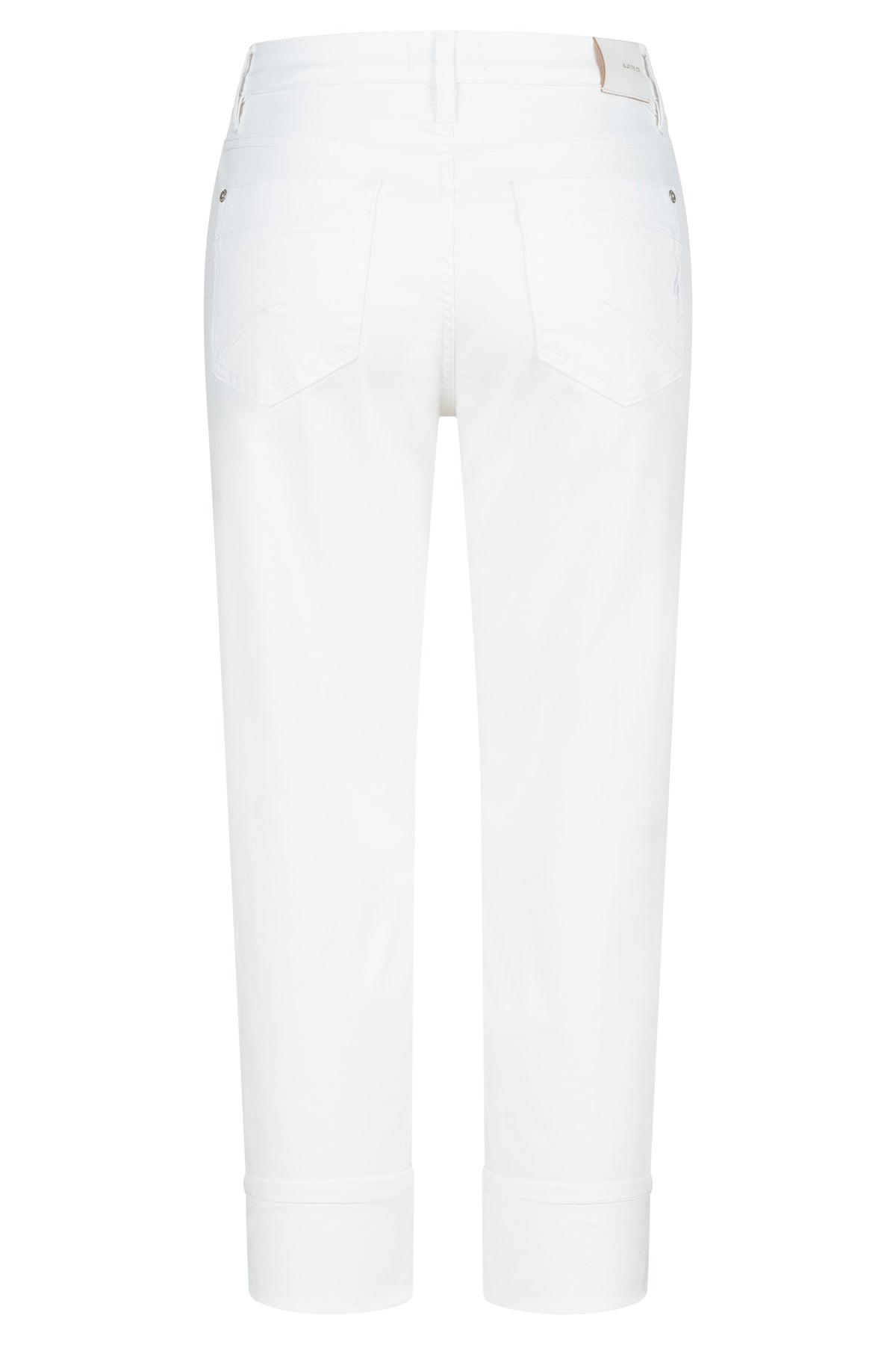 Lea straight - white denim