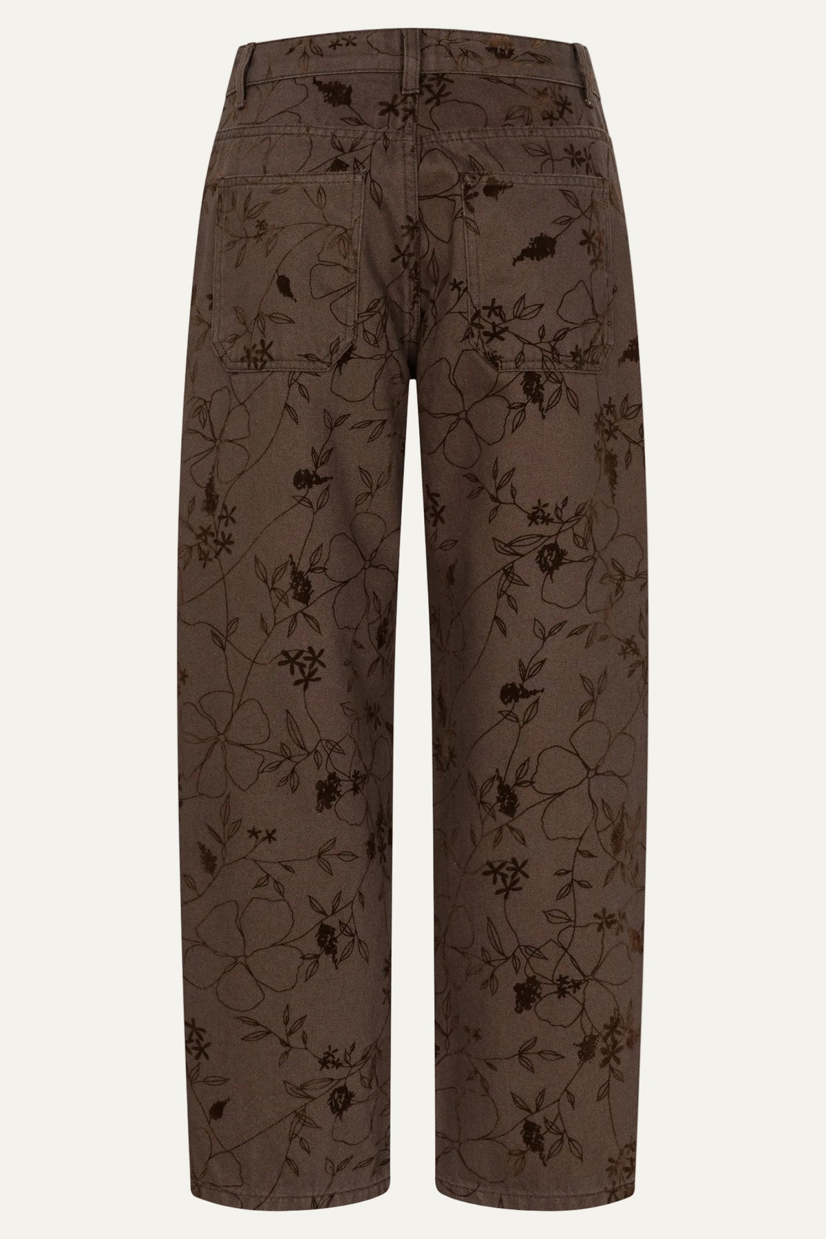 Zoe barrel fit - oak flowers
