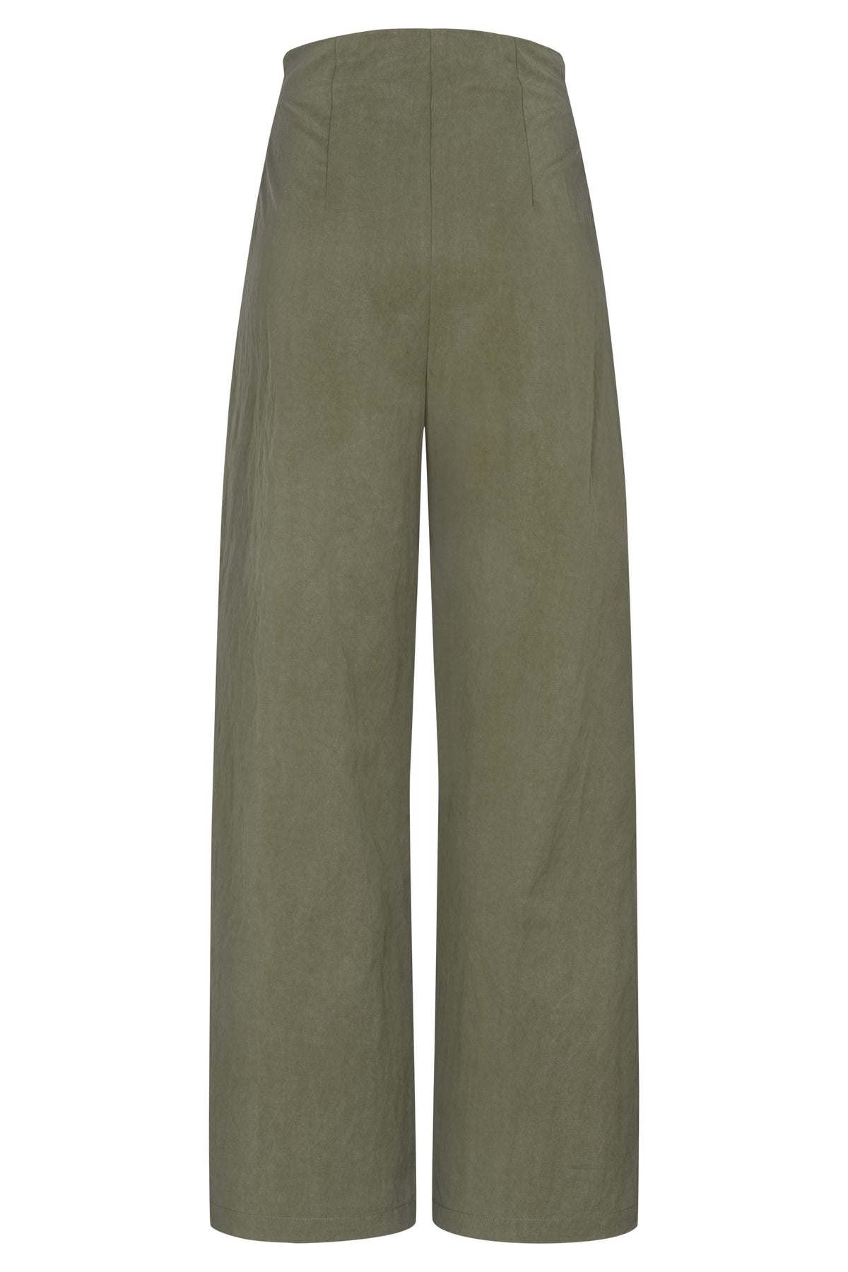 Holly paperbag fit - moss green