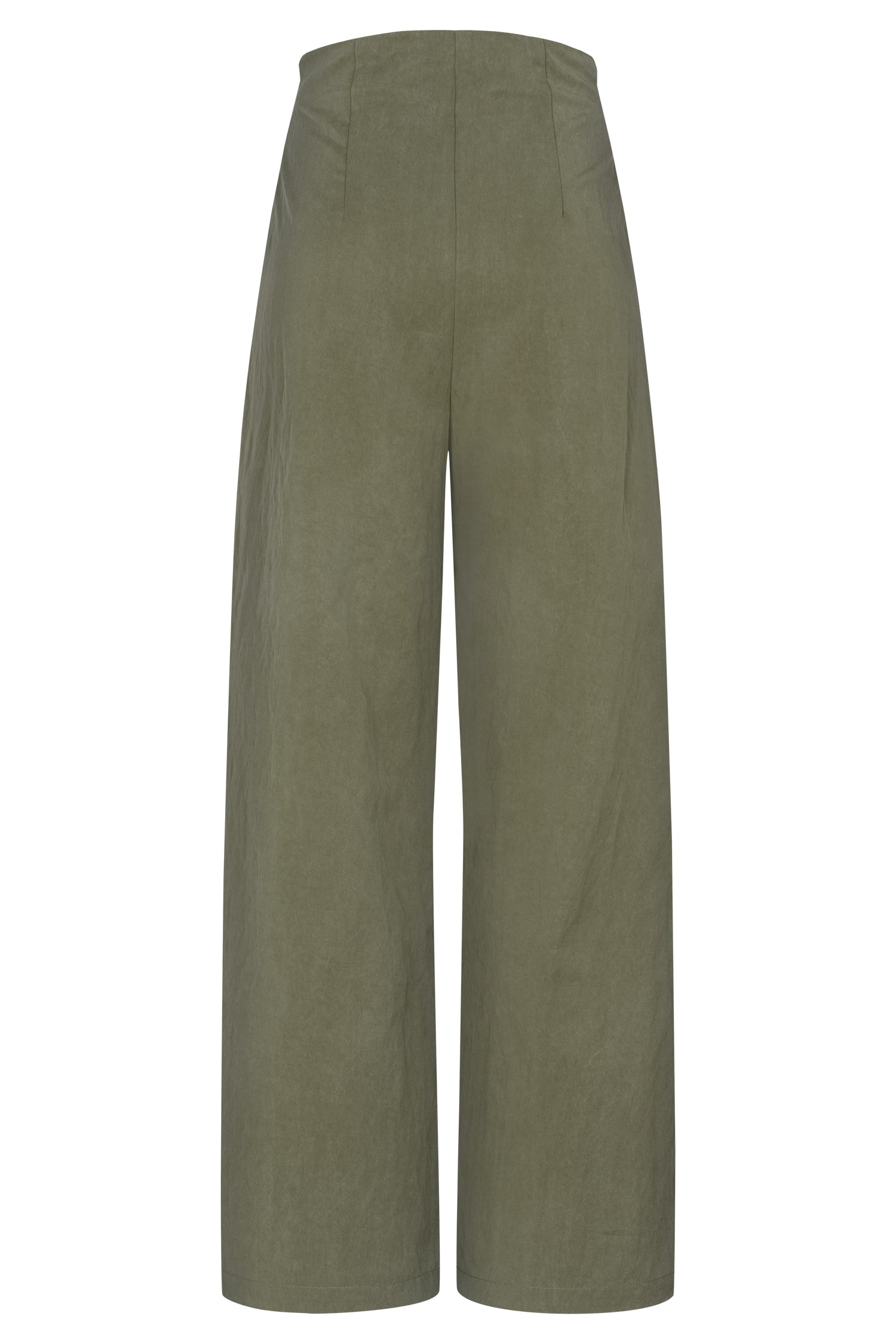 Holly paperbag fit - moss green