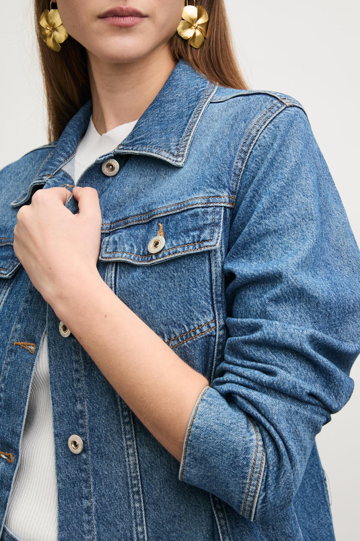 Luna jacket - ocean blue