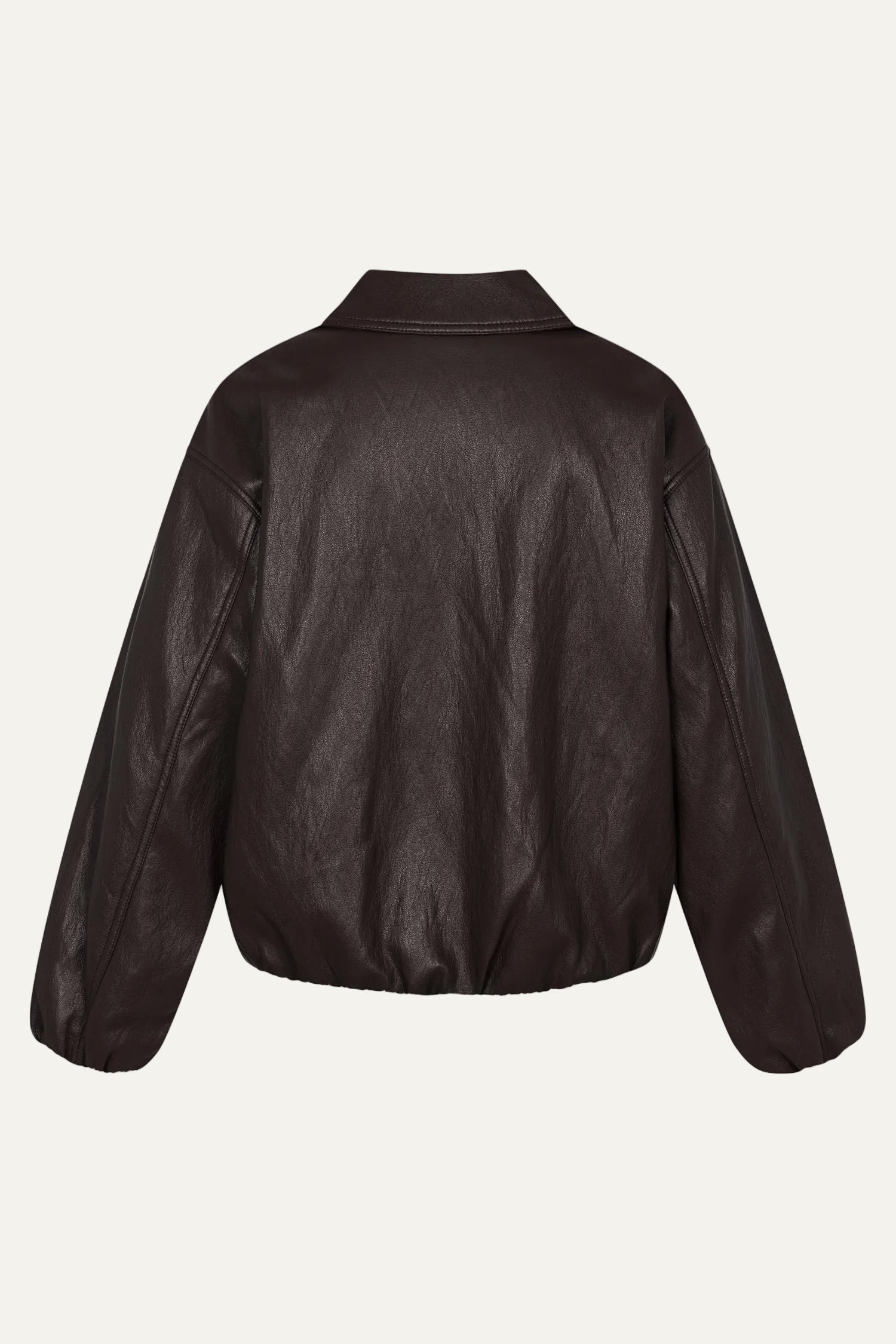 Brooke bomber jacket - chocolate leather