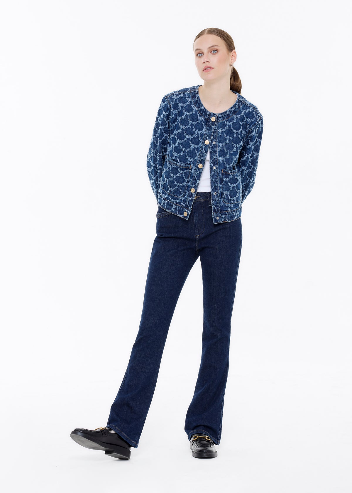 Coco jacket - fancy denim