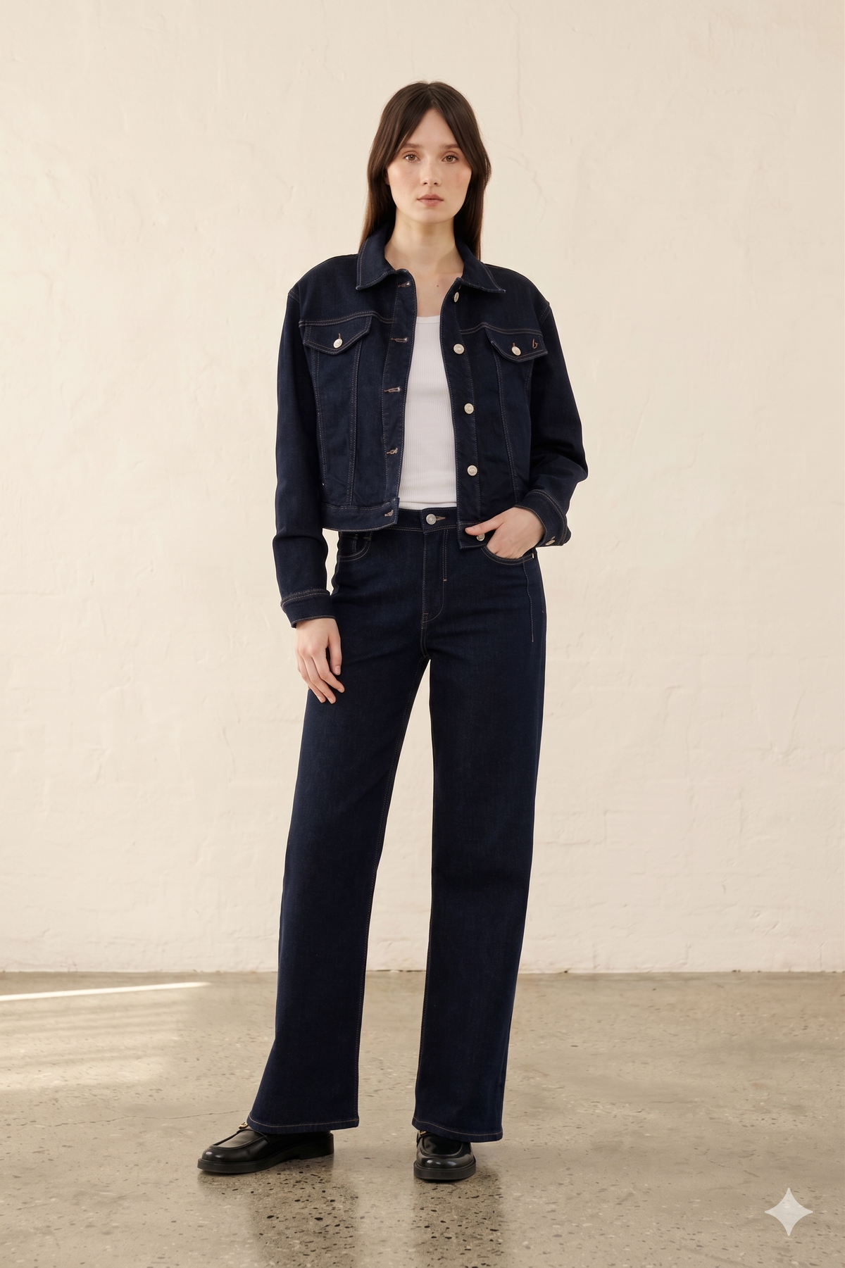 Fay oversized jacket - rinse