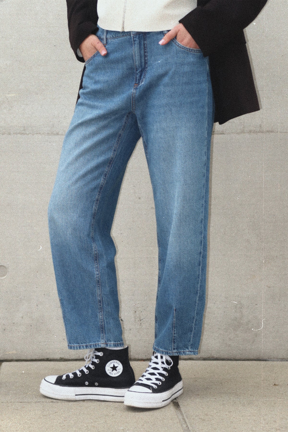 Kaia curved fit - mid summer blue