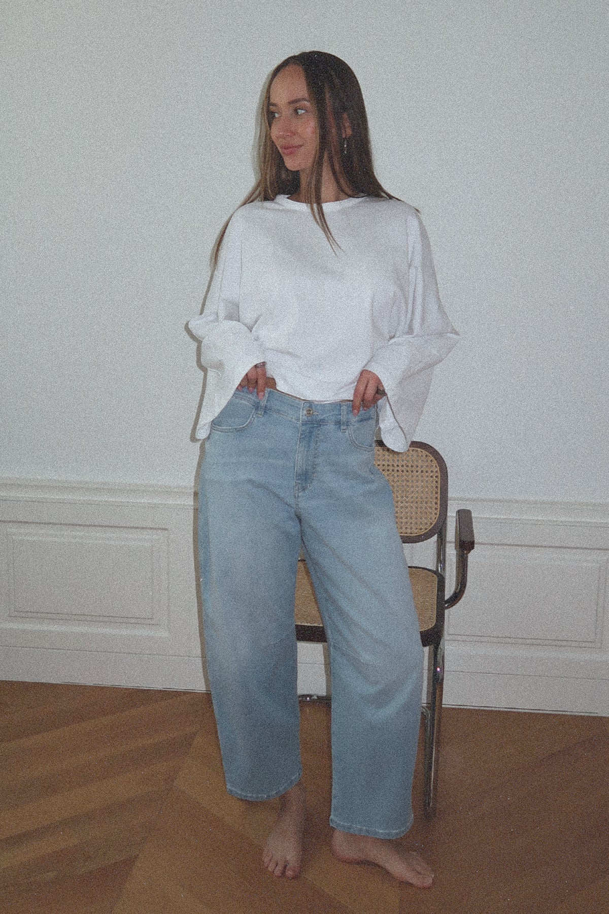 Zoe barrel fit - breezy blue