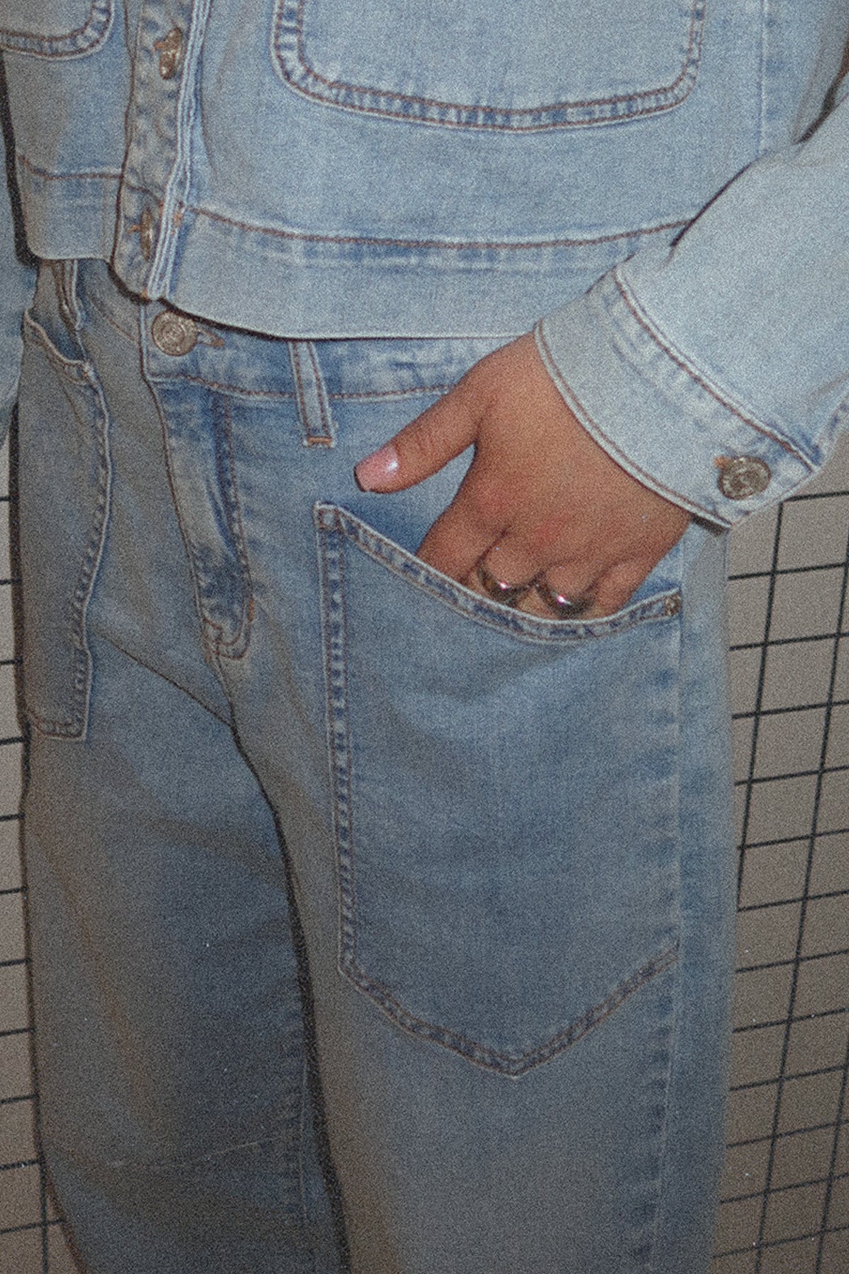 Zoe barrel fit - coastal blue