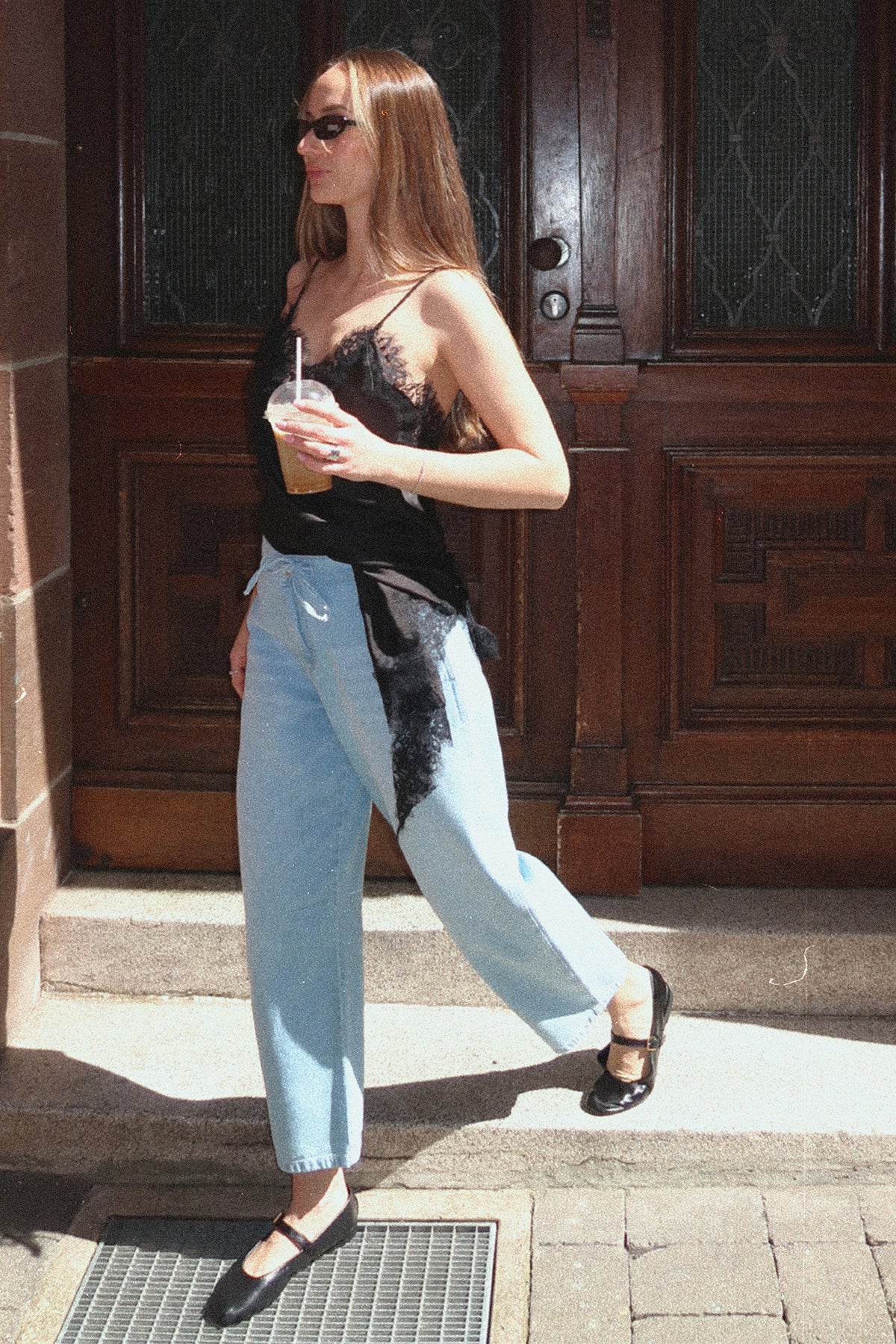 Zoe barrel fit - light summer blue