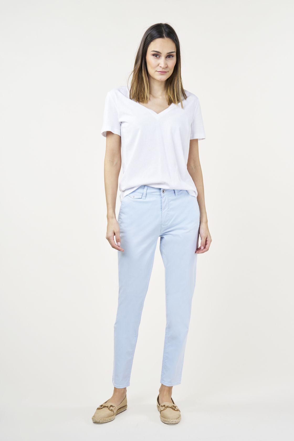 CHINO - RELAXED light blue