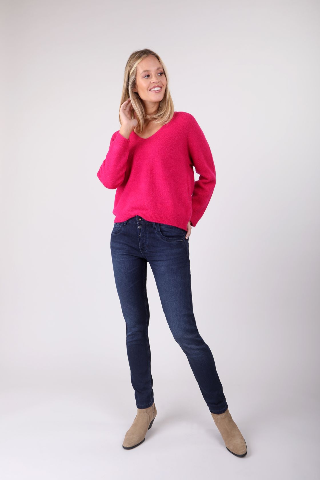ALLY - PULLOVER pink